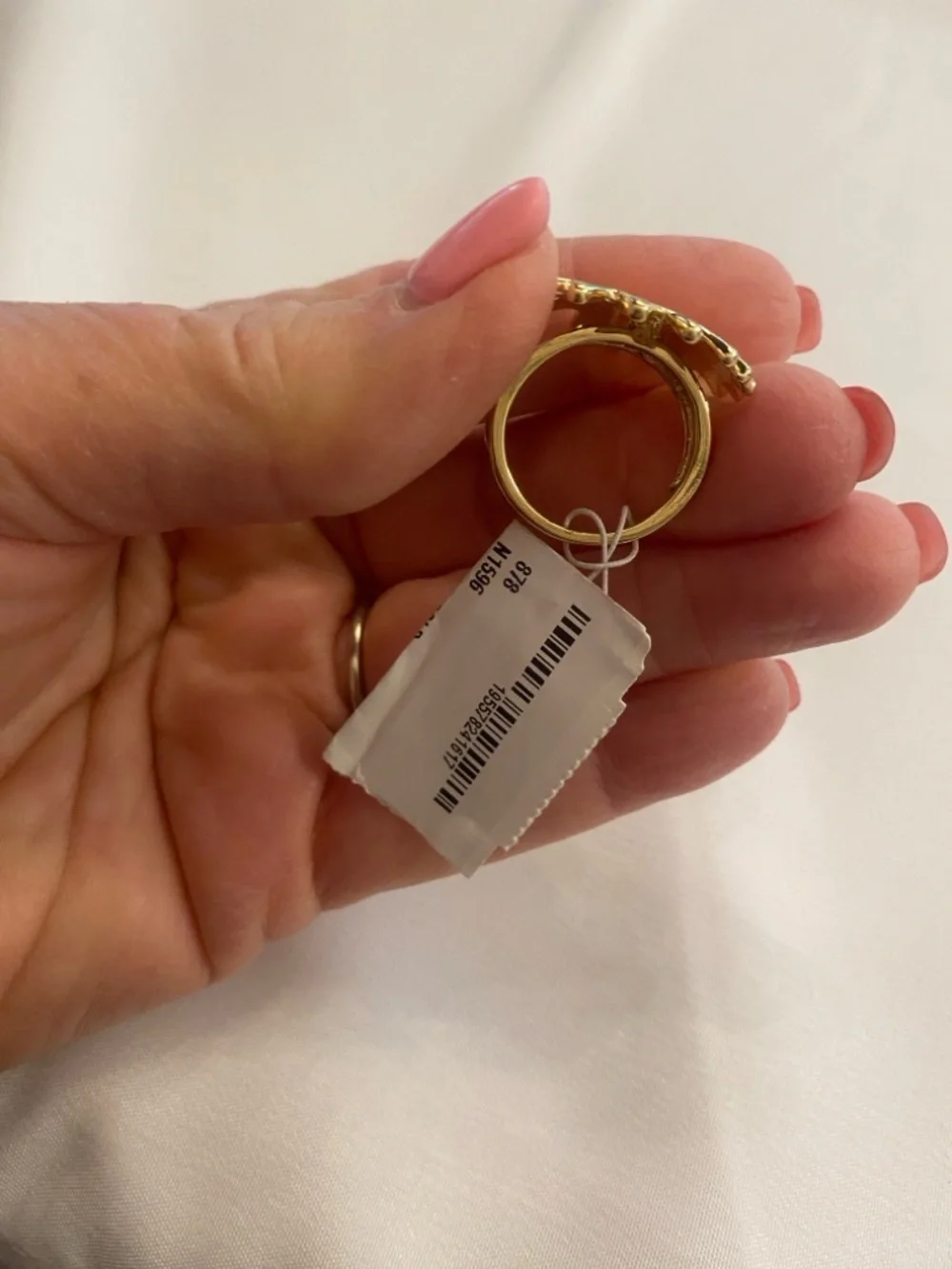 Baublebar Gold Sunburst Statement Ring Women Jewelry size 8 New